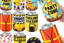 Amazon.com: Ninehaoou 24 Count Construction Party Supplies Dump Truck ...