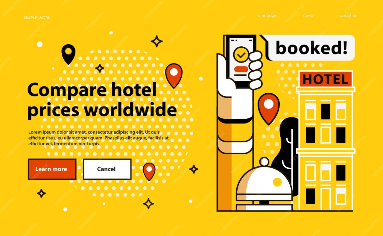 How to compare hotel prices on different websites?